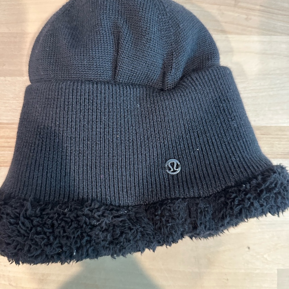 lululemon athletica Black Knit Hat